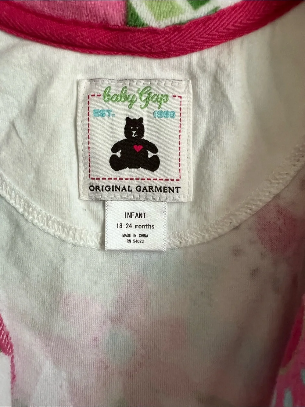 Baby GAP Terry Cloth Romper